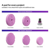 3M Perfect-It 1-Step Foam Finishing Pad, Quick Connect, Purple, 6 in (33034) (7100191413)  - (6Pack) - 3