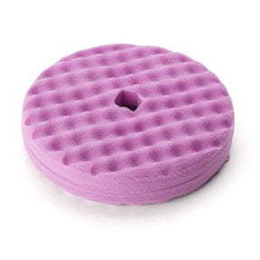3M Perfect It 1 Step Foam Finishing Pad, Quick Connect, Waffle Face, Purple, 8 in (33035) (7100191416)  - (6Pack)