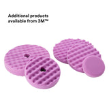 3M 33036 Hookit 1-Step Foam Finishing Pad, Purple, 8 in (7100193785) (24 Pack) - 6