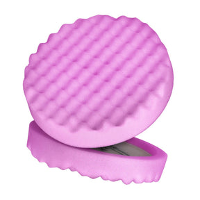3M Perfect-It Hookit 1-Step Foam Finishing Pad, Inset, Purple, 8 in (33037) (7100193786)  - (6Pack)