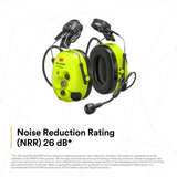 3M MT15H7P3EWS6 PELTOR WS ProTac XPI Headset Hard Hat Attached (7100195960) - 4