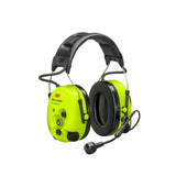 3M MT15H7AWS6 PELTOR WS ProTac XPI Bluetooth Headset with Noise-Canceling Microphone, Headband, Yellow (7100196045)