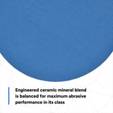 3M 321U 36272 Stikit Blue Abrasive Disc Roll, 5 in, 400 Grit, No Hole, Primer Sanding, E-Coat Sanding, Paint Preparation (7100199692) (500 Pack) - 10
