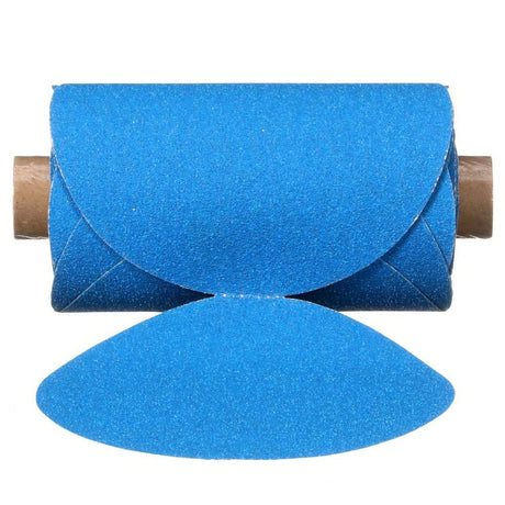 3M 36265 Stikit Blue Abrasive Disc Roll 321U, 5 in, 80, No Hole (7100199698) - 4