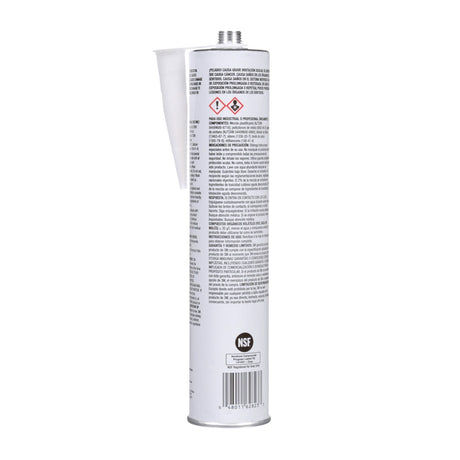 3M 525 Polyurethane Construction Sealant, Gray, 10.5 fl oz Cartridge (7100200170)  - (12 Pack) - 4