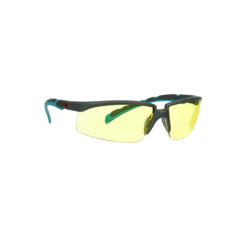 3M S2003SGAF-BGR Solus 2000 Series, Gray/Blue-Green Temples, Scotchgard Anti-Fog Coating, Amber AF-AS lens (7100203164) (20 Pack) - 6