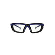 3M S2001SGAF-BGR-F Solus 2000 Series Safety Glasses, Anti-Fog Anti-Scratch, Clear Lens, Gray Teal Frame, Removable Foam Gasket (7100203183) (20 Pack)