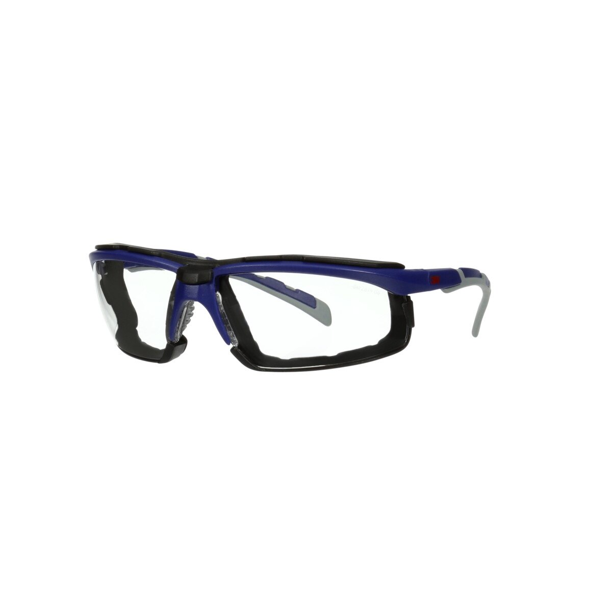 3M S2001SGAF-BGR-F Solus 2000 Series Safety Glasses, Anti-Fog Anti-Scratch, Clear Lens, Gray Teal Frame, Removable Foam Gasket (7100203183) (20 Pack) - 8