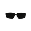 3M S2050AS-BLK Solus 2000 Series Safety Glasses, Anti-Scratch, IR Shade 5.0 Gray Lens, Black/Green Temples (7100203186) (20 Pack)