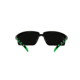3M S2050AS-BLK Solus 2000 Series Safety Glasses, Anti-Scratch, IR Shade 5.0 Gray Lens, Black/Green Temples (7100203186) (20 Pack) - 4