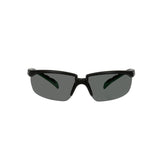 3M S2030AS-BLK Solus 2000 Series Safety Glasses, Anti-Scratch, IR Shade 3.0 Gray Lens, Black Green Temples (7100203188) (20 Pack)