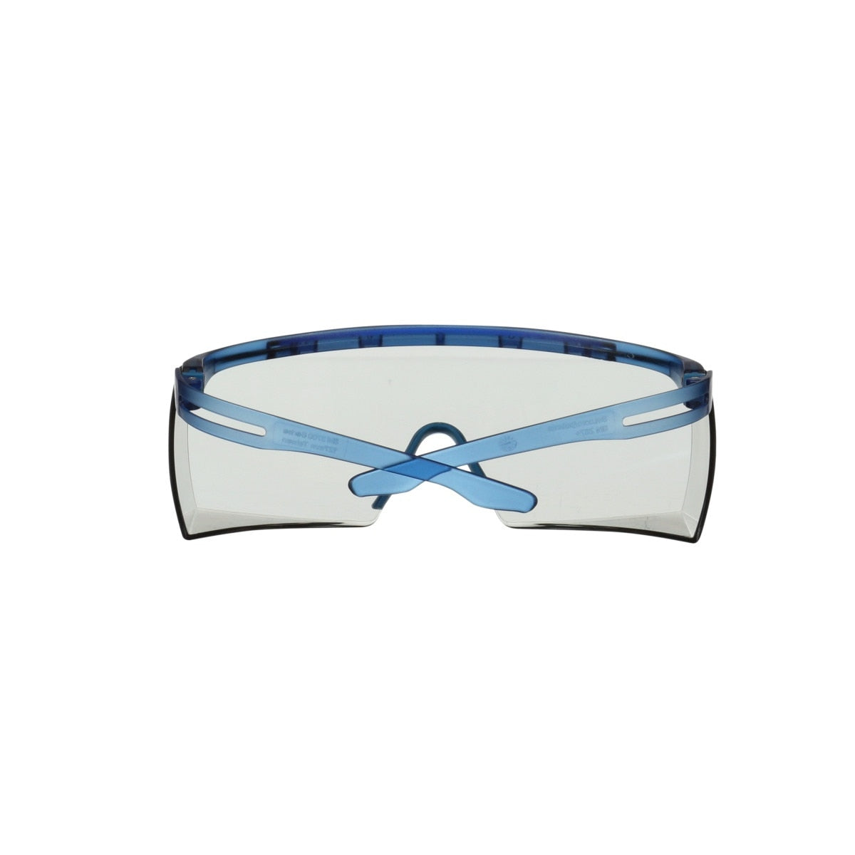 3M SF3707AS-BLU SecureFit 3700 Series OTG Safety Glasses, Anti Scratch, Indoor Outdoor Gray Lens, Blue Temple (7100203195) (10 Pack) - 9