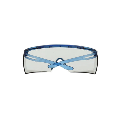 3M SF3707AS-BLU SecureFit 3700 Series OTG Safety Glasses, Anti Scratch, Indoor Outdoor Gray Lens, Blue Temple (7100203195) (10 Pack) - 9