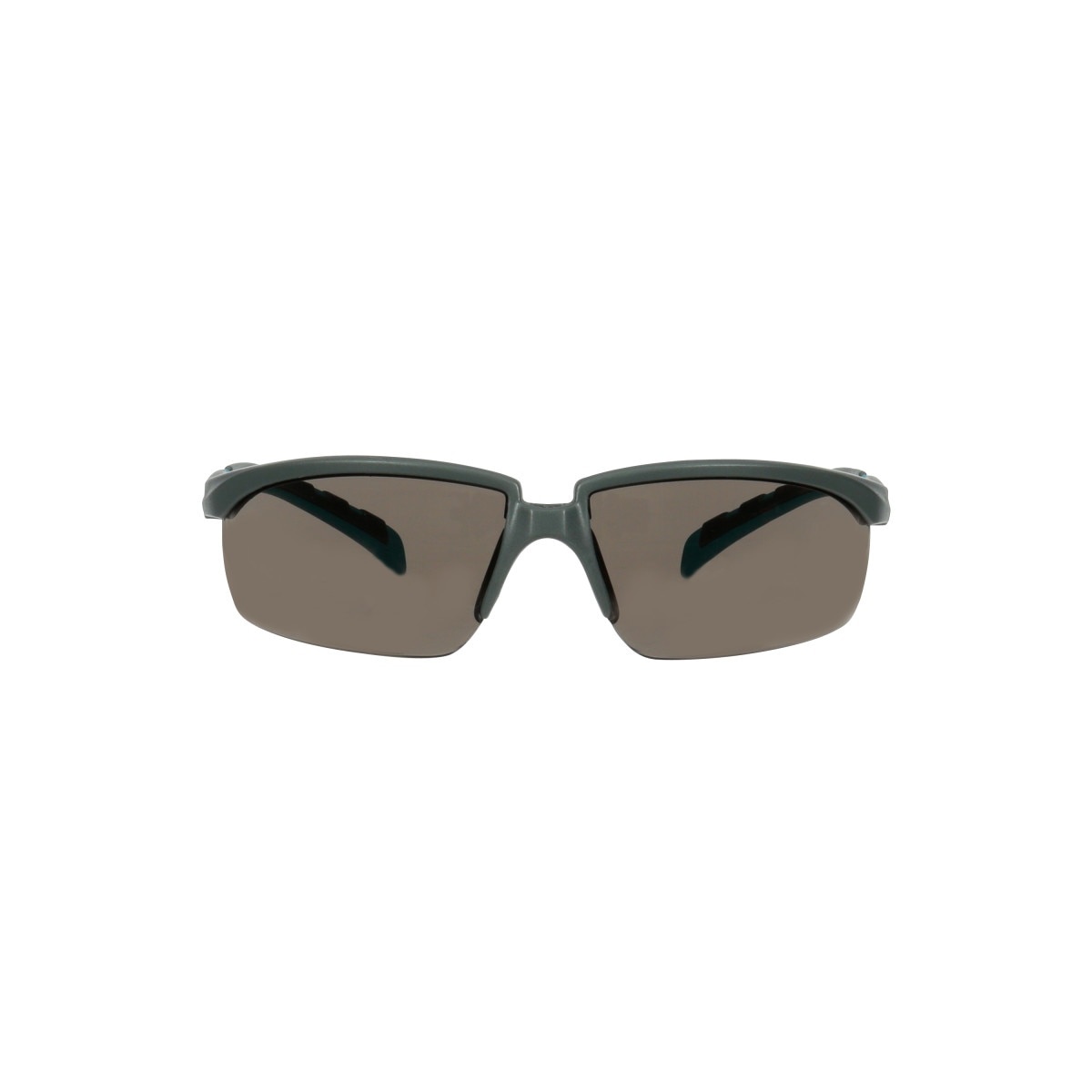 3M S2002SGAF-BGR Solus 2000 Series Safety Glasses with Scotchgard Anti-Fog Anti-Scratch Coating, Gray Lens, Gray Teal Frame, Adjustable Ratchet Temples (7100203287) (20 Pack)