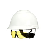 3M HIE603AF Safety Glasses Integrated Protective Eyewear V903AF ANSI Z87 Anti Fog Amber Lens Attaches to Hard Hat Suspension (7100205235)  - (20Pack) - 2
