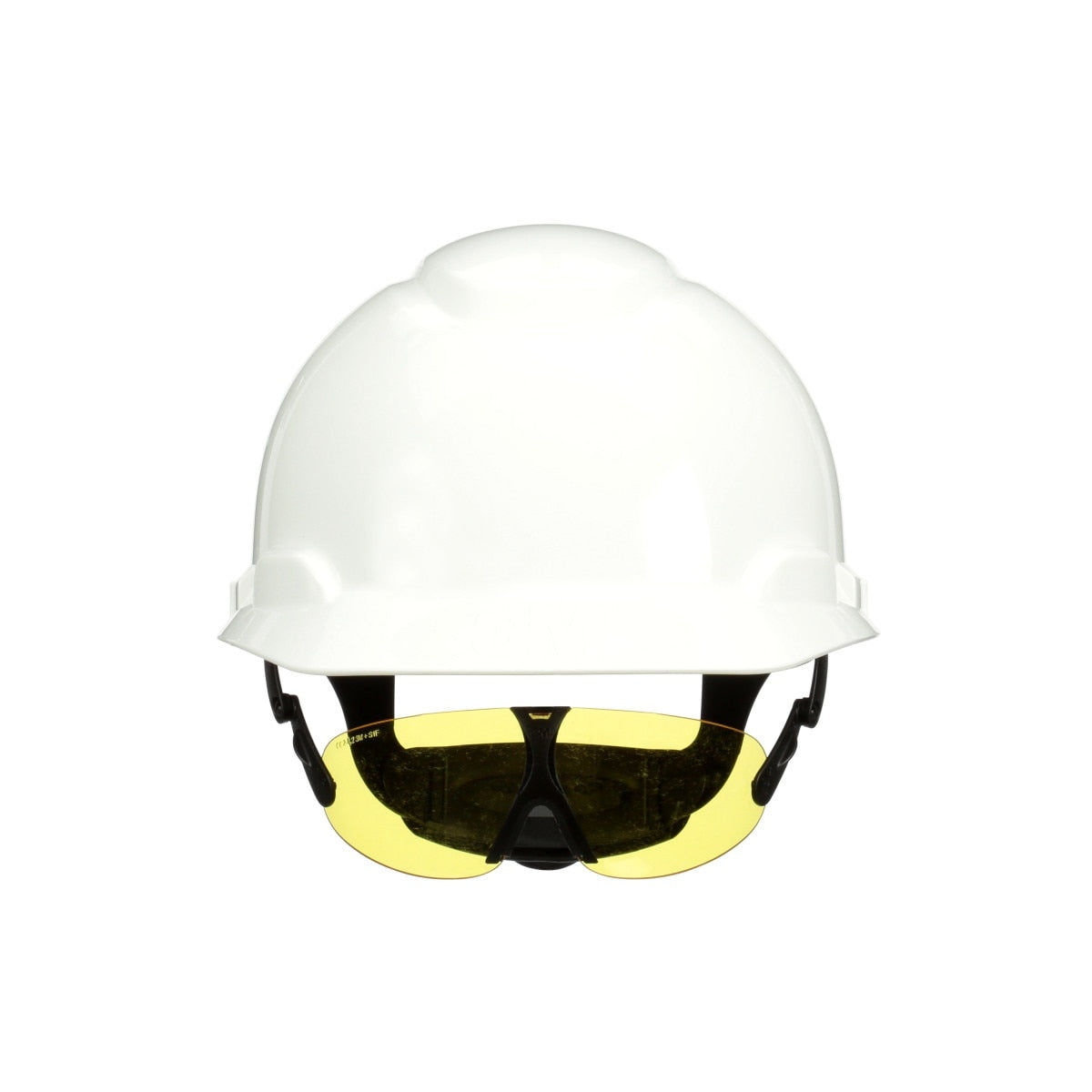 3M HIE603AF Safety Glasses Integrated Protective Eyewear V903AF ANSI Z87 Anti Fog Amber Lens Attaches to Hard Hat Suspension (7100205235)  - (20Pack) - 5