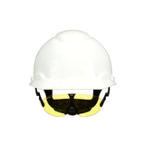 3M HIE603AF Safety Glasses Integrated Protective Eyewear V903AF ANSI Z87 Anti Fog Amber Lens Attaches to Hard Hat Suspension (7100205235)  - (20Pack) - 5