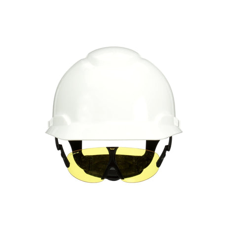 3M HIE603AF Safety Glasses Integrated Protective Eyewear V903AF ANSI Z87 Anti Fog Amber Lens Attaches to Hard Hat Suspension (7100205235)  - (20Pack) - 5