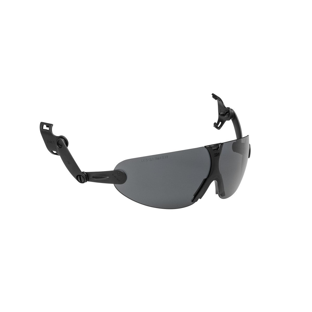 3M HIE602AF Integrated Protective Eyewear Gray Anti-Fog Lens Hard Hat Attachment (7100205236)  - (20Pack)