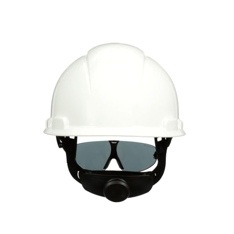 3M HIE602AF Integrated Protective Eyewear Gray Anti-Fog Lens Hard Hat Attachment (7100205236)  - (20Pack) - 5
