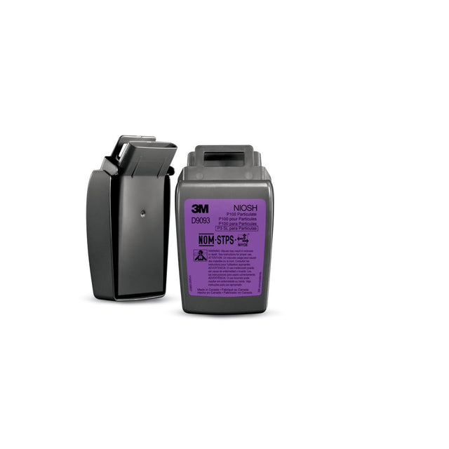 3M Secure Click Hard Case P100 Particulate Filter (D9093) (7100206894)  - (30Pack)
