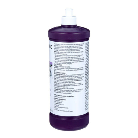 3M Perfect-It EX AC Rubbing Compound Fast Cutting High Performing 1 qt 32 fl oz (36060) (7100210683)  - (6Pack) - 4
