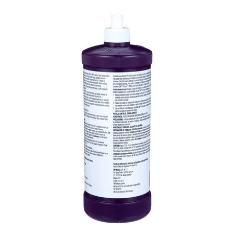 3M Perfect-It EX AC Rubbing Compound Fast Cutting High Performing 1 qt 32 fl oz (36060) (7100210683)  - (6Pack) - 6