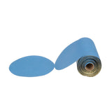 3M 321U 36210 Stikit Blue Abrasive Disc Roll, No Hole, 6 in, 320 Grade, Automotive (7100215729) (500 Pack) - 3