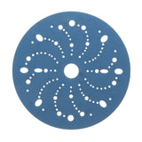3M 321U 36180 Hookit Blue Abrasive Disc, Multi-Hole, 6 in, 320 Grit, Featheredging, Primer Sanding, Paint Preparation (7100216057) (200 Pack)