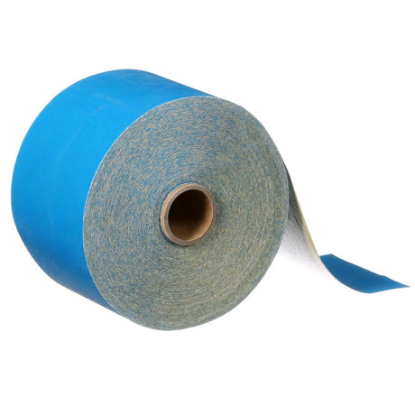 3M 321U Stikit Blue Abrasive Sheet Roll, 320 Grit, PSA, No Hole, 2-3/4 in x 45 yd (36225) (7100216685)  - (5Pack) - 2