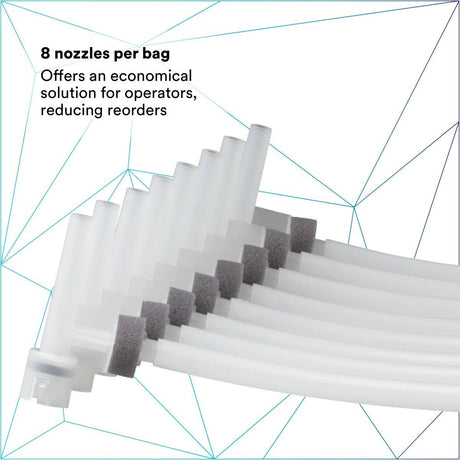 3M 08966 No Cleanup Replacement Nozzles High Performance Disposable Plastic Nozzle (7100217990) (32 Pack) - 8