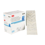 3M 321U 36195 Hookit Blue Abrasive Sheet Roll, Multi-Hole, 320 Grit, 2-3/4 in x 13 yd, Automotive Sanding (7100219220)  - (4 Pack) - 7