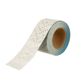 3M 321U 36195 Hookit Blue Abrasive Sheet Roll, Multi-Hole, 320 Grit, 2-3/4 in x 13 yd, Automotive Sanding (7100219220)  - (4 Pack) - 10