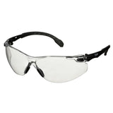 3M Scotchgard Solus 1000 Series Safety Glasses, Black Temples, Clear AF-AS Lens, Anti Fog Anti Scratch (S1501SGAF) (7100220751)  - (20Pack) - 10