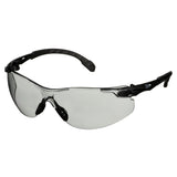 3M S1507SGAF Solus 1000 Series Safety Glasses, Black Temples, Indoor Outdoor Gray AF-AS Lens, Anti Fog Anti Scratch Coating (7100220752)  - (20 Pack) - 3