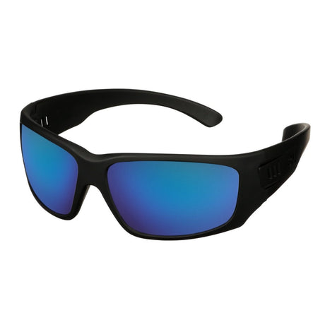 3M MXE1029AF-BLK 1000 Series Safety Glasses, Black Frame, Blue-Violet Mirror Lens, Anti-Fog Anti-Scratch Coating (7100222270)  - (20 Pack) - 8