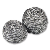 3M 83 Scotch-Brite Stainless Steel Scrubber, 1.20 oz (7100222525) (72 Pack) - 3