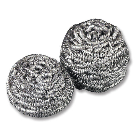 3M 83 Scotch-Brite Stainless Steel Scrubber, 1.20 oz (7100222525) (72 Pack) - 3