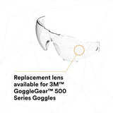3M GG501SGAF-LENS GoggleGear 500-Series Clear Anti-Fog Anti-Scratch Replacement Lens (7100222787) (20 Pack) - 7