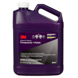 3M Perfect-It Gelcoat Compound and Polish, Professional Grade, Liquid, White, 1 gal (30345) (7100223173)  - (4Pack)