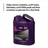 3M Perfect-It Gelcoat Compound and Polish, Professional Grade, Liquid, White, 1 gal (30345) (7100223173)  - (4Pack) - 5