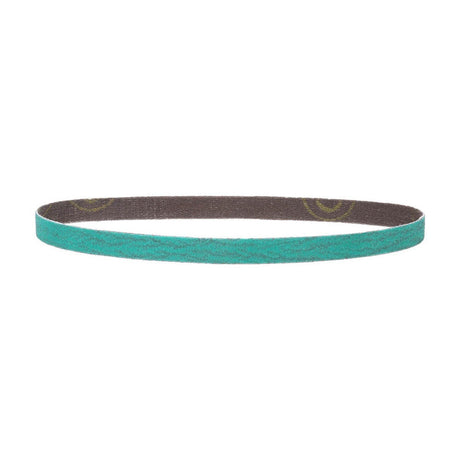 3M 36516 Green Corps Abrasive File Belt, 40 Grit, 1/2 in x 18 in, Green (7100225352) (100 Pack)