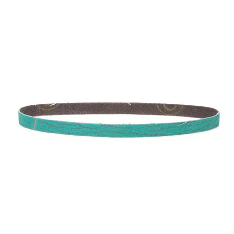 3M 36516 Green Corps Abrasive File Belt, 40 Grit, 1/2 in x 18 in, Green (7100225352) (100 Pack) - 2