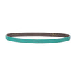 3M 36517 Green Corps Abrasive File Belt, 60 Grit, Ceramic Aluminum Oxide, Green, 1/2 in x 18 in (7100226310) (100 Pack)