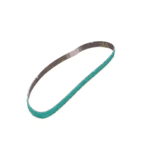 3M 36518 Green Corps Abrasive File Belt, 80 Grit, 1/2 in x 18 in, Green (7100226321) (100 Pack) - 2