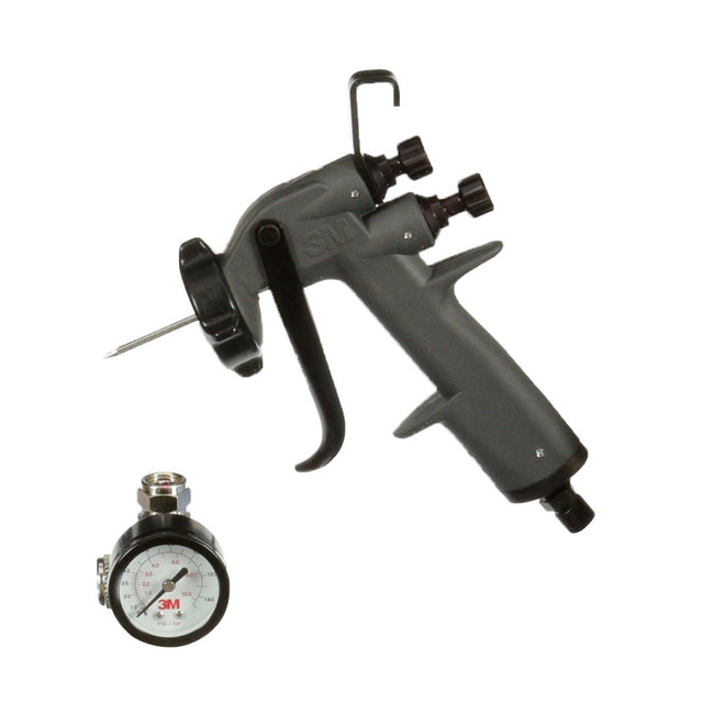 3M PPS Performance Spray Gun with Air Control Valve Kit, Gray (26832) (7100228104)  - (4Pack)