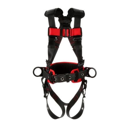 3M PROTECTA Construction Style Positioning Harness, Black, Small (7100232016) (5 Pack)