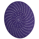 3M 732U Xtract Hookit Paper Disc, 80+ to 220+, C-weight, Purple, 6 in, 600LG Multi-Hole (7100232736) (300 Pack)