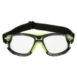 3M S1201SGAF-TSKT Solus 1000 Series Safety Glasses, Green/Black, Scotchgard Anti-Fog Coating, Clear Lens, TPE Gasket and Strap (7100234544)  - (20 Pack)