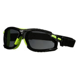 3M S1202SGAF-TSKT Solus 1000 Series Safety Glasses, Green Black, Gray Anti Fog Anti Scratch Lens, TPE Gasket with Strap (7100235154) (20 Pack) - 4